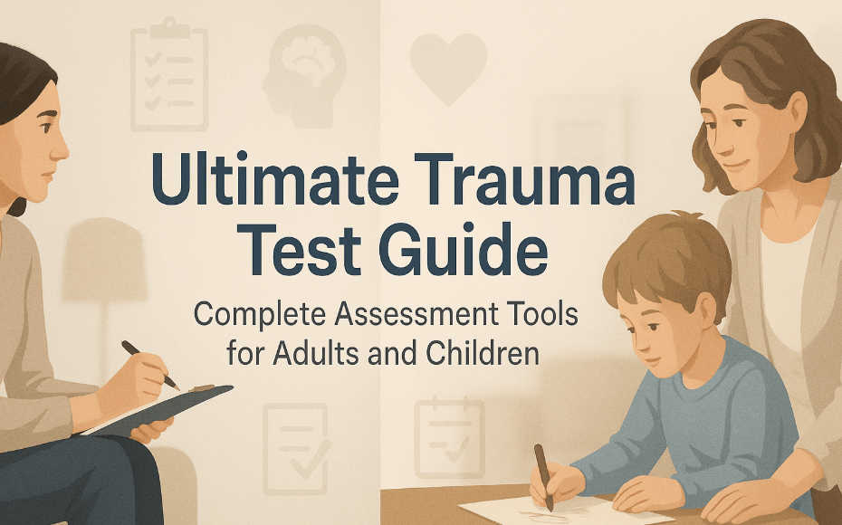 Ultimate Trauma Test Guide - Complete Assessment Tools for Adults and Children